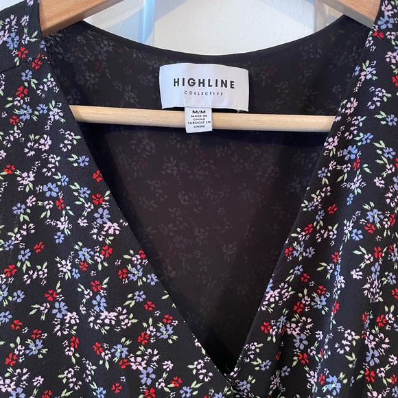 Highline Collective Floral Wrap Dress - Picture 5 of 5